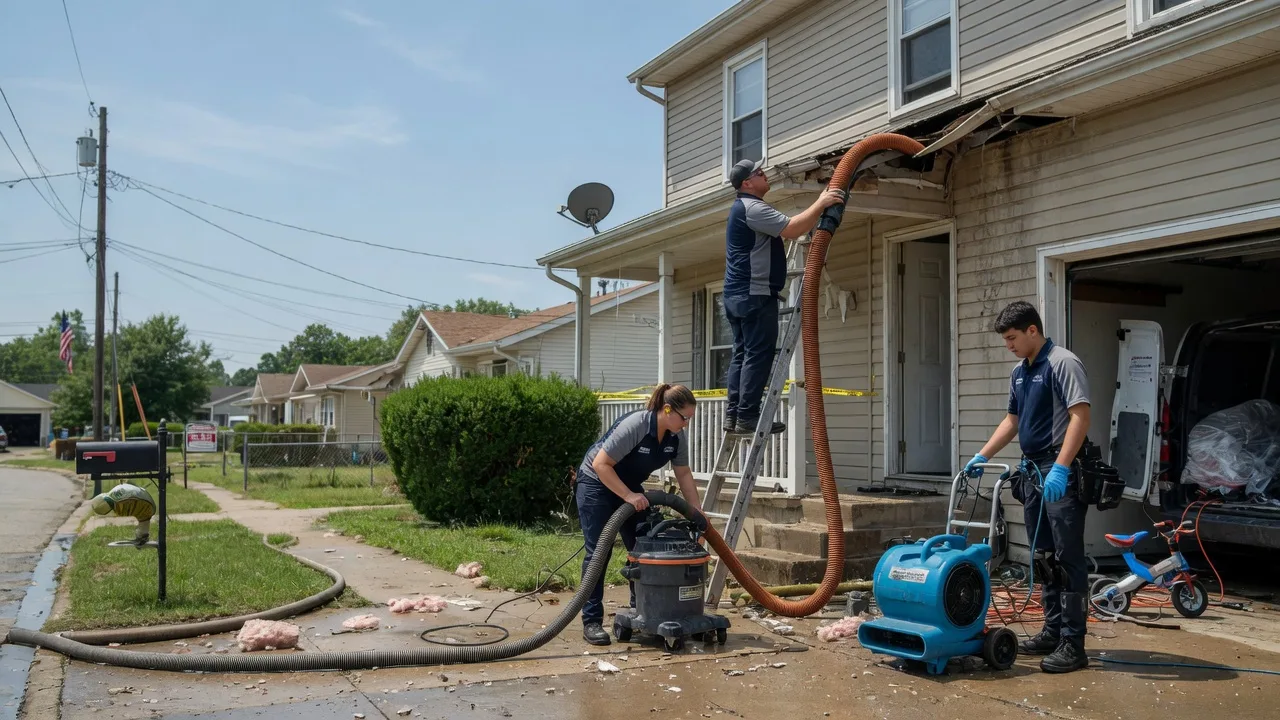 Water Damage Restoration in Novinger, MO near me